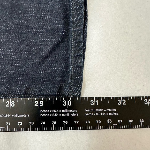 Helmut Lang Dark Wash Mid Rise Skinny Denim Jeans Womens Size 28 - Picture 10 of 10